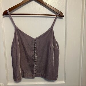 Madewell Velvet Tank